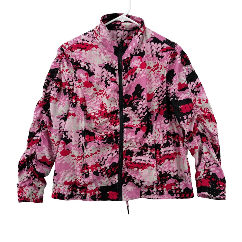 Calvin Klein Performance Jacket Womens Medium Camo Quick Dry Lightweight Zip